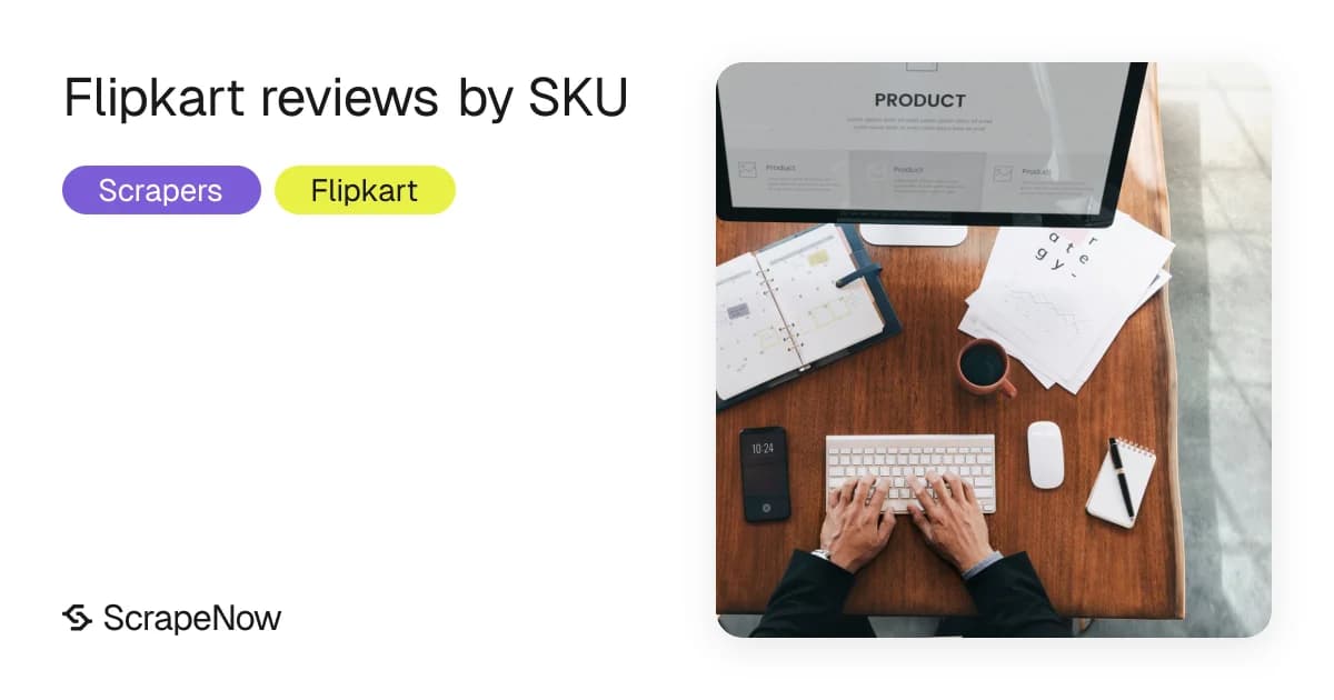 How to scrape Flipkart reviews by SKU