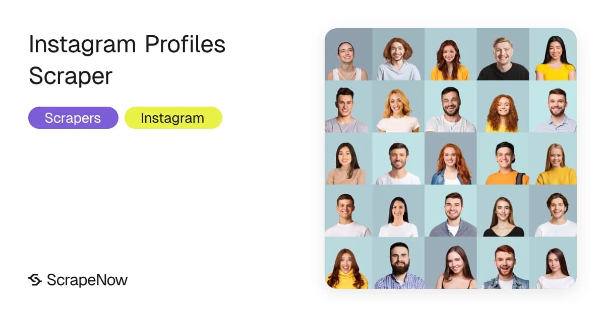 Instagram profiles scraper for profile urls and usernames