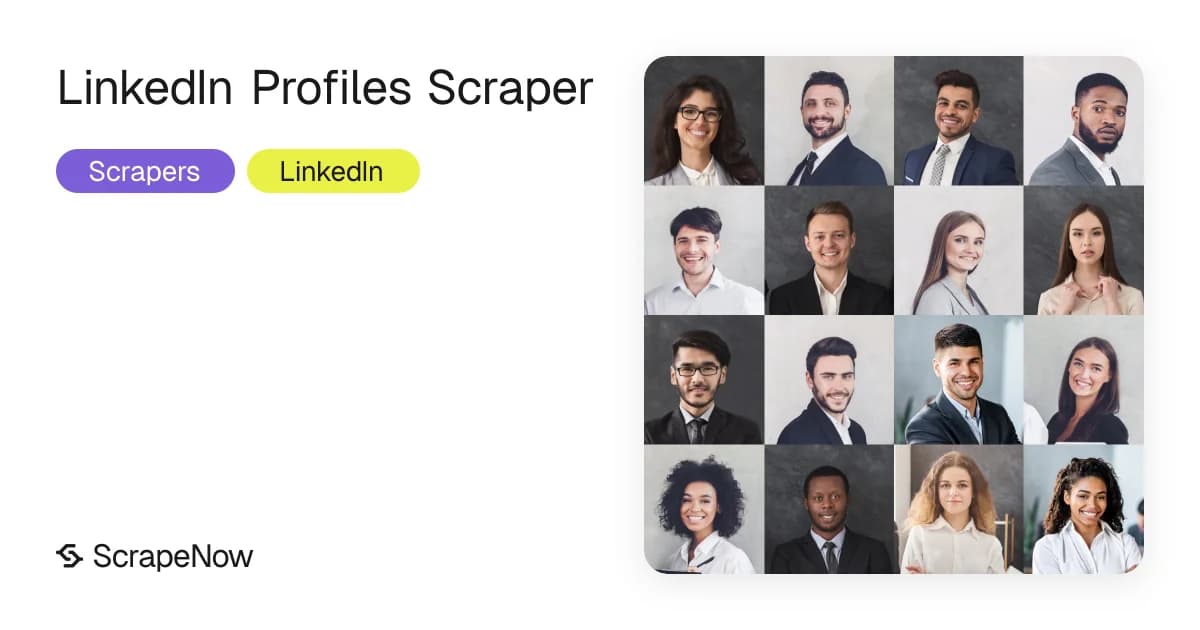 How to scrape LinkedIn profile data