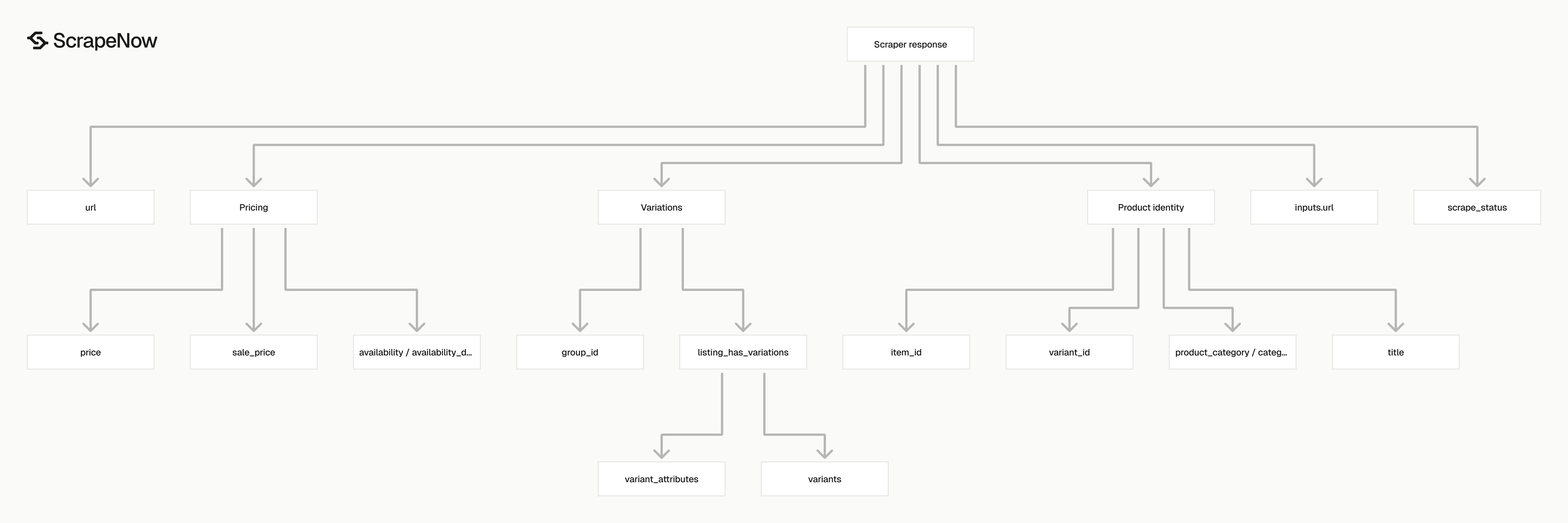 Flipkart Products Scraper output schema