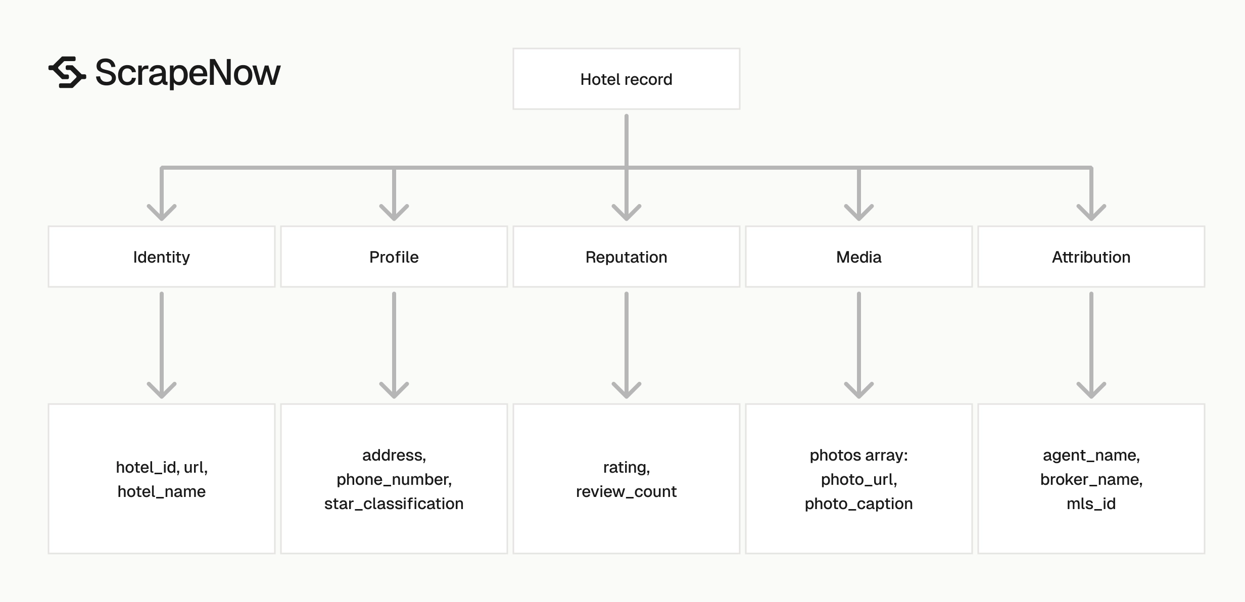 Google Hotels Scraper output schema