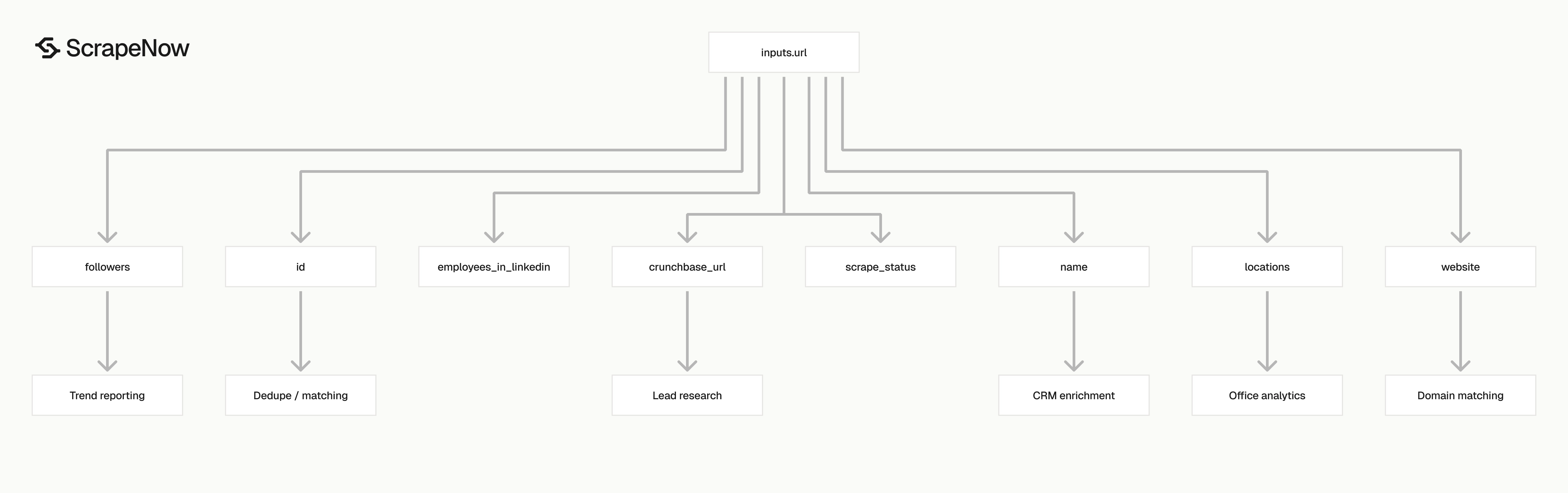 LinkedIn Companies Scraper output schema